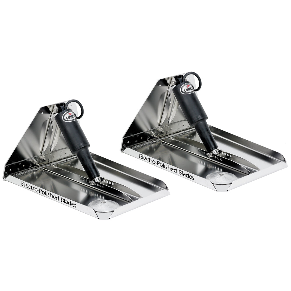 Lenco 16 x 12 Heavy Duty Performance Trim Tab Kit wo Switch Kit 12V 15043101