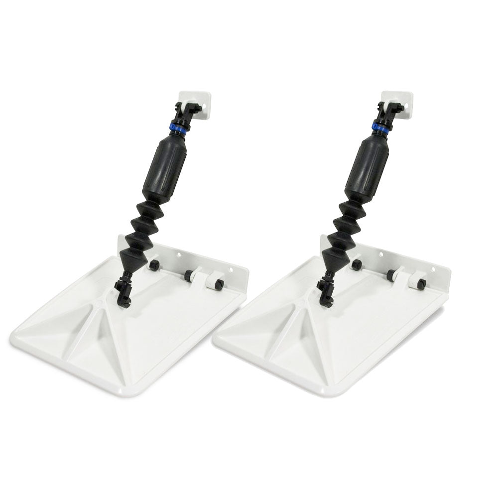 Nauticus Smart Tabs SX 95 x 10 f1315 Boat w30 40HP White SXW951030