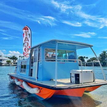 Don't Just Float, Feast! Why the Taco Box Food Boat is a Must-Stop at the Boca Grande Sandbar