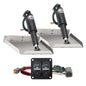 Lenco 12 x 12 Edge Mount Trim Tab Kit wDouble Rocker Switch Kit 15102104