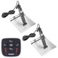 Lectrotab XKA Aluminum Alloy Trim Tab Kit wMLC1 Control  9 x 12 XKASML9X12A